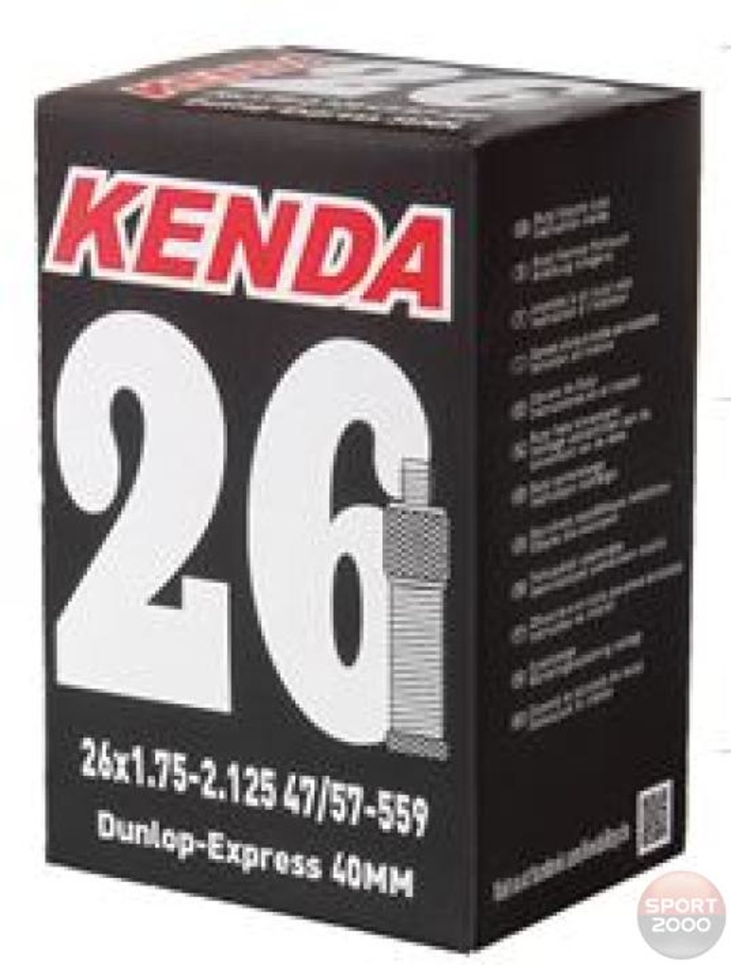 KENDA Schlauch 12"1.2x1.75-2.1/4 A/V
