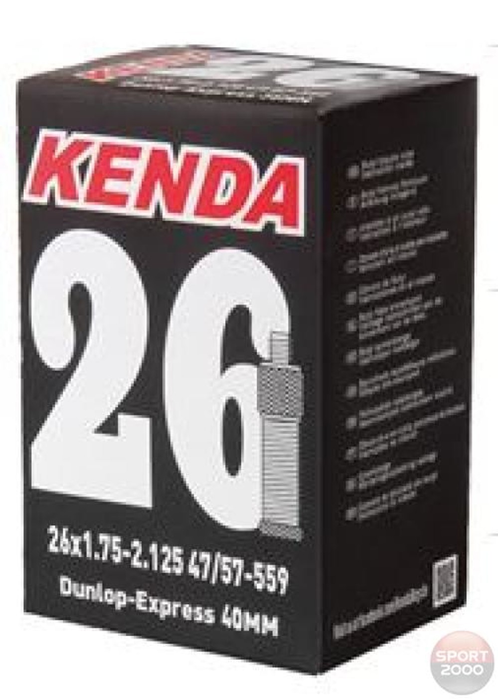 KENDA Schlauch 24"1.75/2.125 A/V