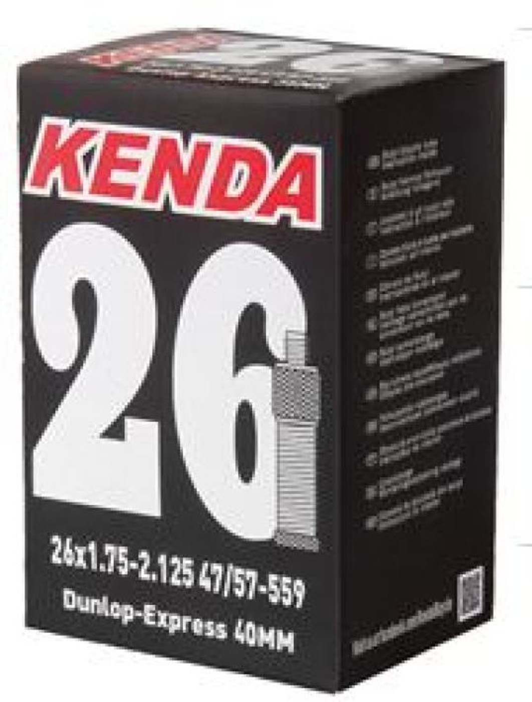 KENDA Schlauch 12.1/2x1.75+2.1/4 A/V