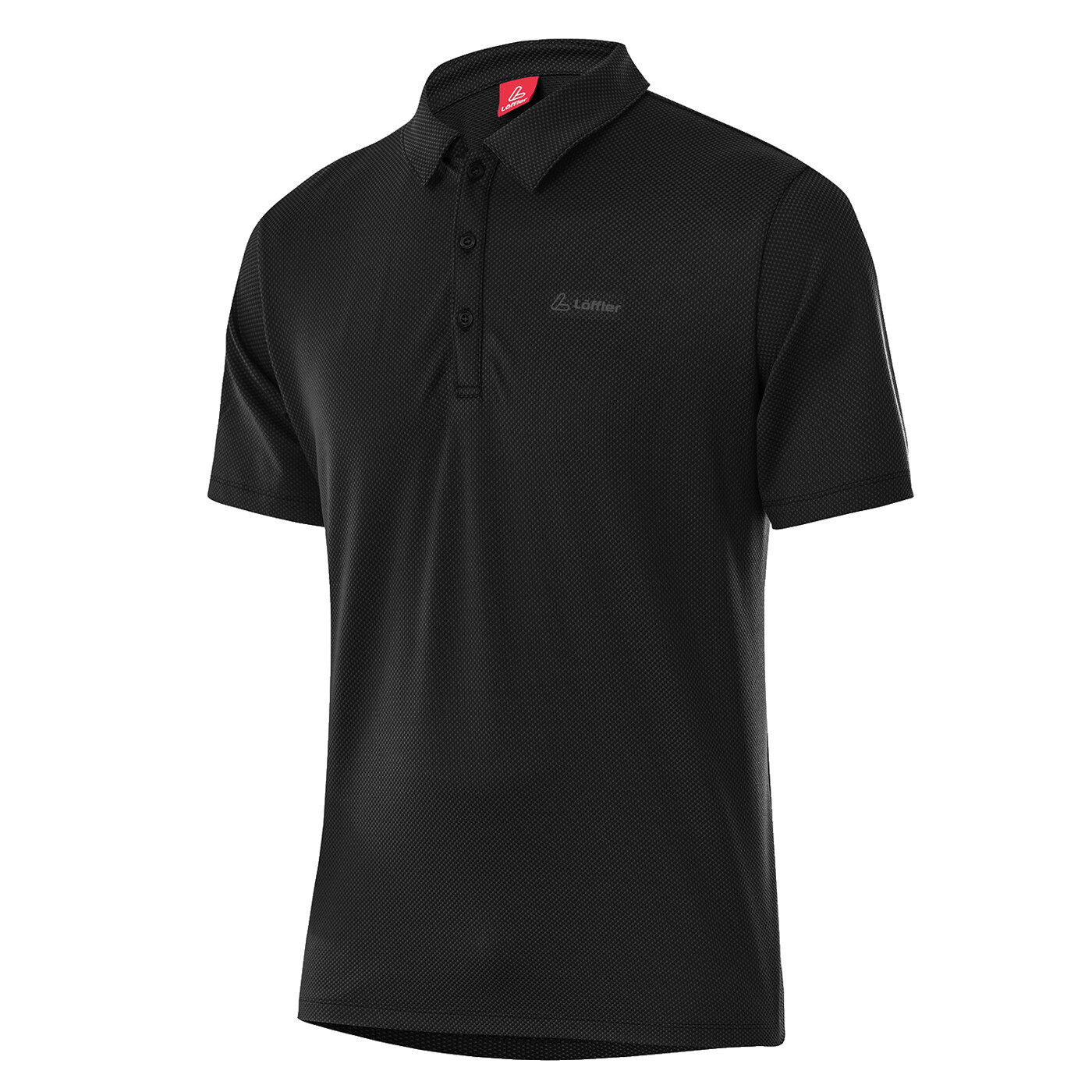 LÖFFLER M POLOSHIRT TENCEL(TM) CF - Herren