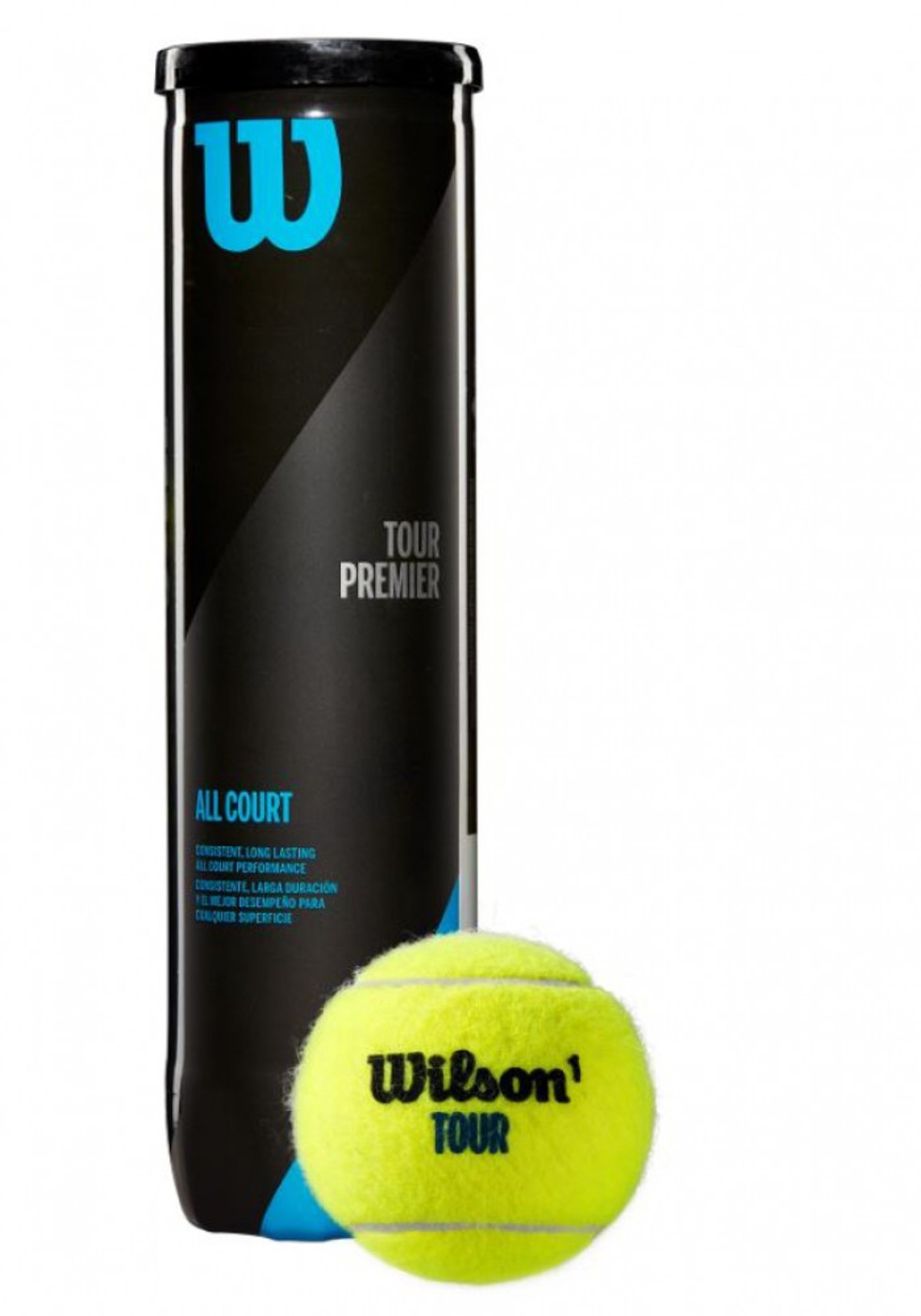 WILSON TOUR PREMIER ALL CT 4 BALL CAN