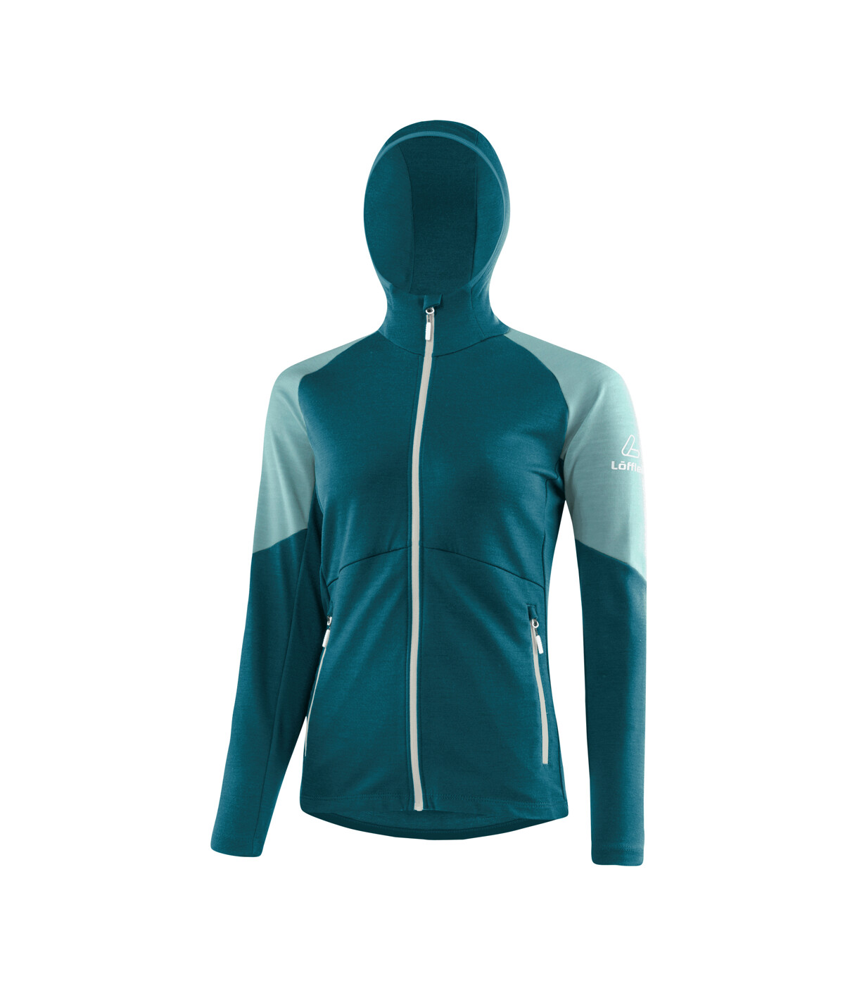 LÖFFLER W HOODY TOUR TRANSTEX MERINO - Damen