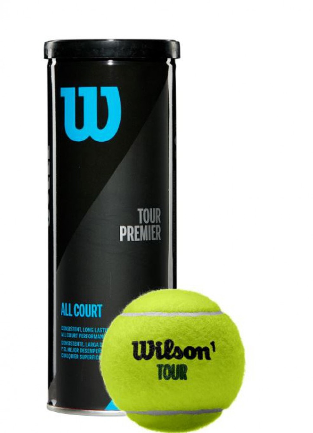 WILSON TOUR PREMIER ALL CT 3 BALL CAN